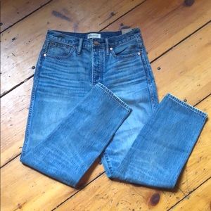 Madewell stovepipe jeans